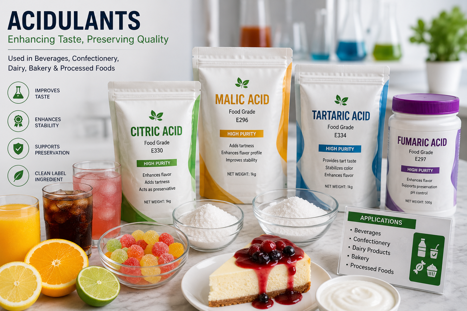 Acidulants