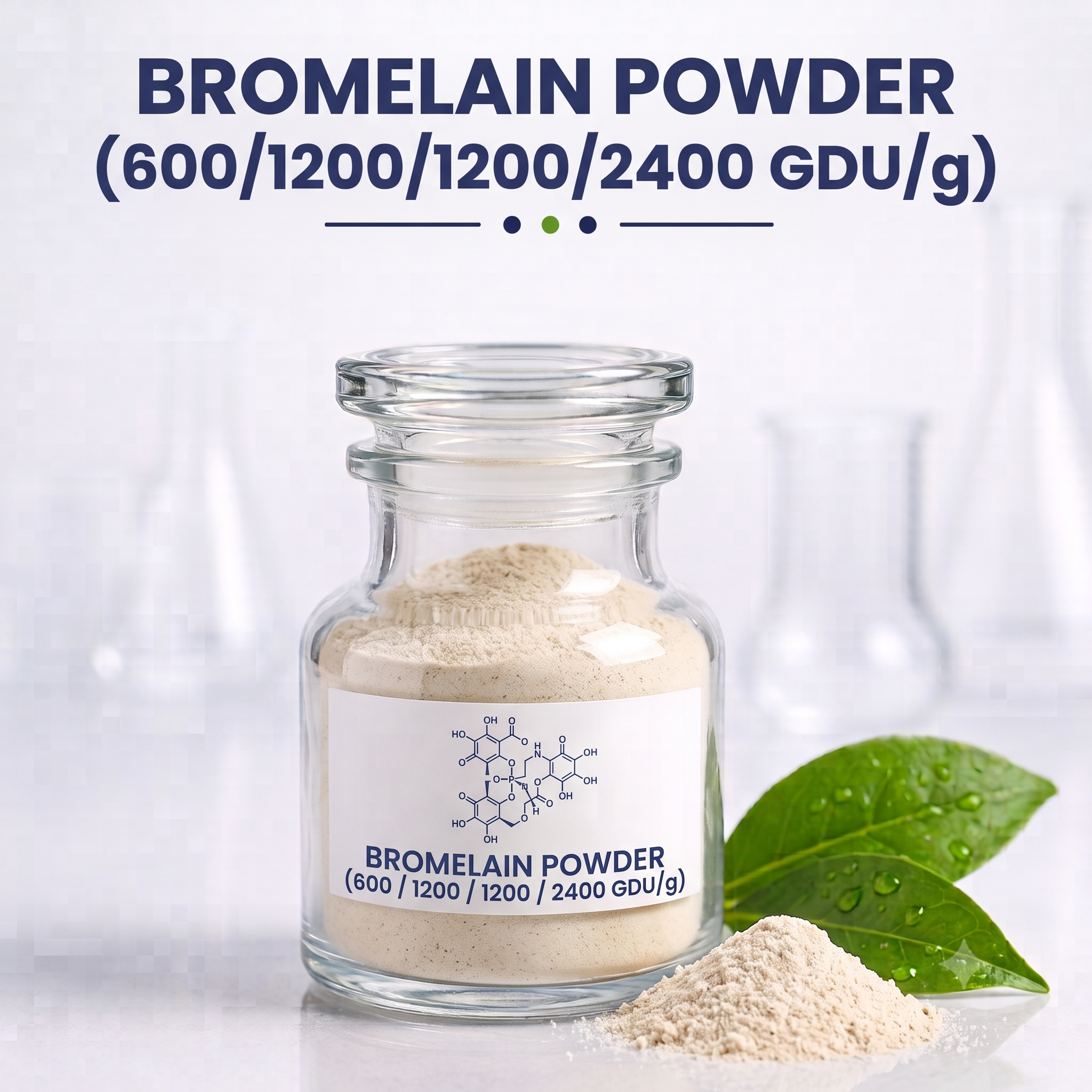 Bromelain Powder (600/1200/1200/2400 GDU/g)